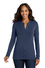 Load image into Gallery viewer, NEW STYLE  Port Authority® Women's Concept Stretch Button-Front Cardigan