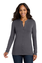 Load image into Gallery viewer, NEW STYLE  Port Authority® Women's Concept Stretch Button-Front Cardigan