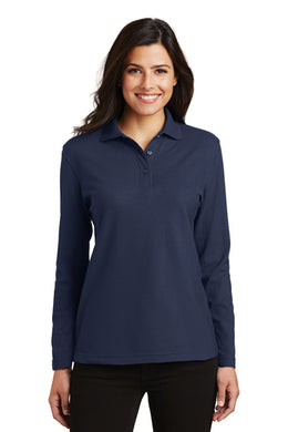 L500LS Women's Port Authority® Soft Pique Touch™ Long Sleeve Polo
