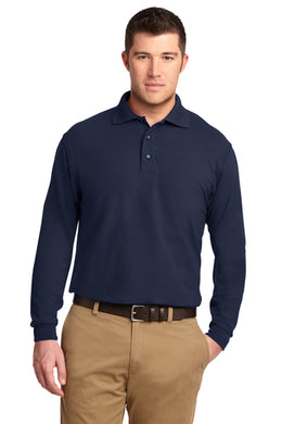 TLK500LS Men's Port Authority® Tall Soft Pique Touch™ Long Sleeve Polo