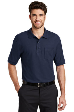 TLK500P Men's Port Authority® Tall Soft Pique Touch™ Polo with Pocket