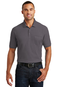 K100P Men's Port Authority® Core Classic Pique Pocket Polo