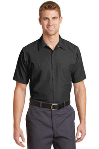 SP24 Men's Red Kap Short Sleeve Industrial Work Shirt